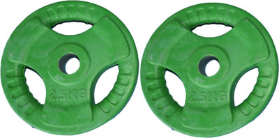 

Royal 2.5Kg 2Pc Color Plate for up to 27mm ROD Green Weight Plate(5 kg)