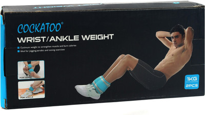 COCKATOO Lycra Blue Ankle Weight(1 kg)