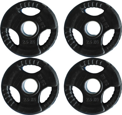 

Royal 2.5Kg 4Plates For 55 mm Olympic ROD Black Weight Plate(4 kg)