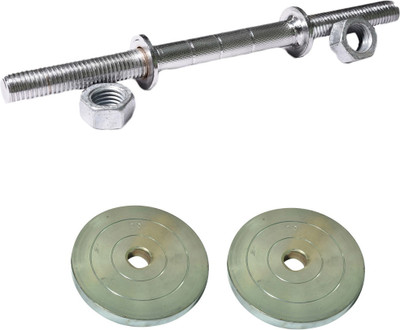

Royal 3kg_2pc_Chrome_Silver_Plate+1pc_Silver_Handle Silver Weight Plate(7 kg)