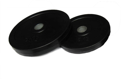

Royal Low Cost Rubber Black Weight Plate(5 kg)