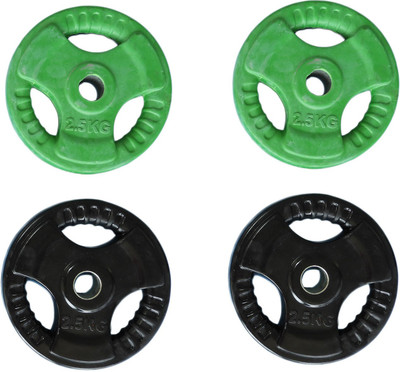 

Royal 2.5Kg 4 mix Plates for up to 27mm ROD Green Weight Plate(5 kg)