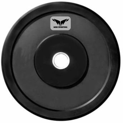 

Mor Sporting Rubber Black Weight Plate(4 kg)