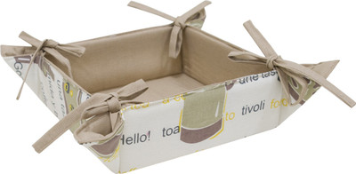 

Elan EN-2015 HELLO Cotton Fruit & Vegetable Basket(Beige, Brown)