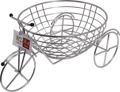 

KCL Fruity Cycle Stainless Steel Fruit & Vegetable Basket(Steel)