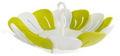 

Connectwide Plastic Fruit & Vegetable Basket(Green, White)