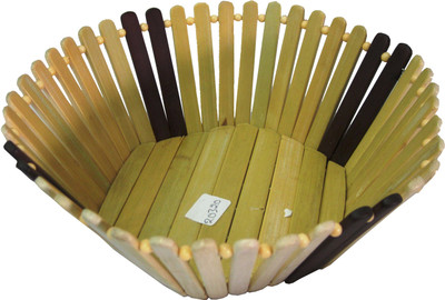 

Nanson Bamboo Fruit & Vegetable Basket(Multicolor)