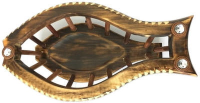 

You2Deal Handicraft Fish Shape Wood Fruit & Vegetable Basket(Brown)