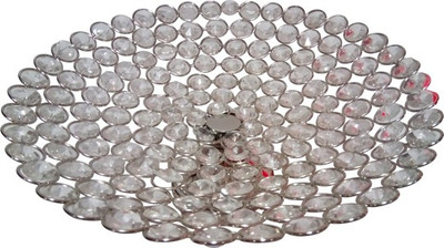 

Decor8 Crystal, Aluminium, Iron Fruit & Vegetable Basket(Silver)