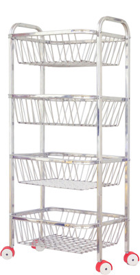 

Maharaja Small 4tier Stainless Steel Kitchen Trolley