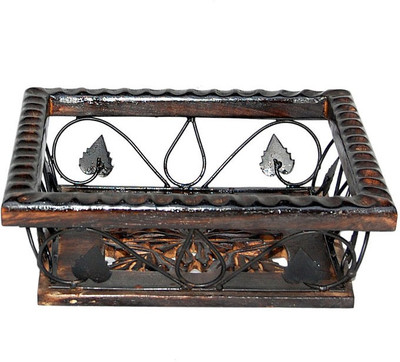 

Acme Production Wood Fruit & Vegetable Basket(Brown, Black)