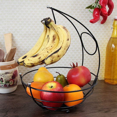 

Disha Marketing Kangaroo Carbon Steel Fruit & Vegetable Basket(Black)