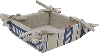 

Elan EN2015 BEIGE BLUE Cotton Fruit & Vegetable Basket(Beige, Blue)