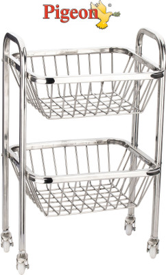 

Pigeon Trolley Stainless Steel Kitchen Trolley