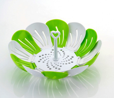 

Jen Bright Foldable Plastic Fruit & Vegetable Basket(Green)