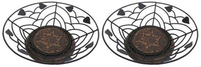 

Onlineshoppee Wood, Iron Fruit & Vegetable Basket(Brown)