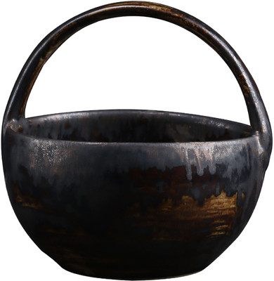 

Caffeine Brown Timberland Stoneware Fruit & Vegetable Basket(Brown)