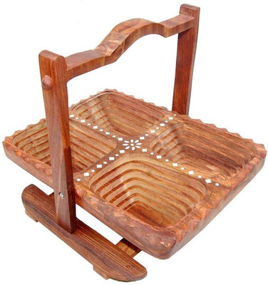 

Acme Production Wood Fruit & Vegetable Basket(Brown)