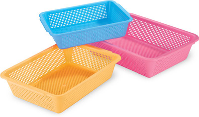 

Sukhson India Plastic Fruit & Vegetable Basket(Multicolor)