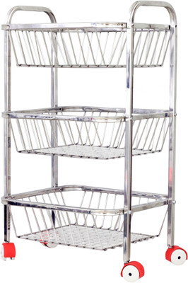 

Maharaja Small 3tier Stainless Steel Kitchen Trolley