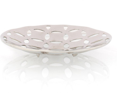 

Vareesha Enameled Aluminium Fruit & Vegetable Basket(Silver)