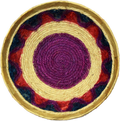 

Karukraft Jute, Paper Fruit & Vegetable Basket(Multicolor)