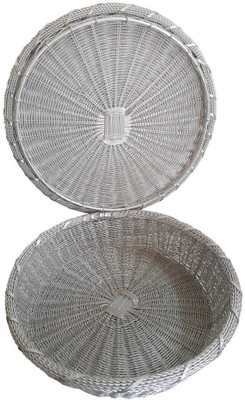 

AM VAASITI Wire Basket Aluminium Fruit & Vegetable Basket(Silver)
