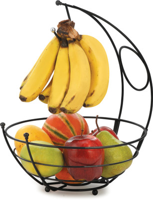 

Eoan International Iron Fruit & Vegetable Basket(Black)