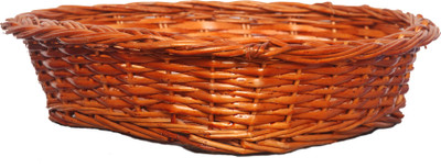 

Sri Datta Bamboo Fruit & Vegetable Basket(Brown)