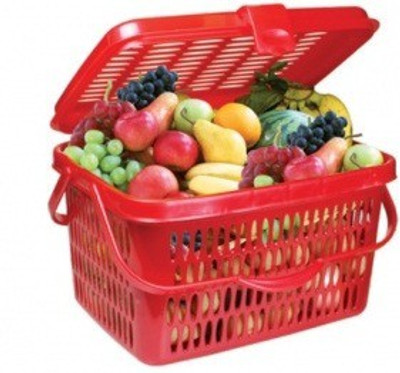 

Nayasa Plastic Fruit & Vegetable Basket(Multicolor)