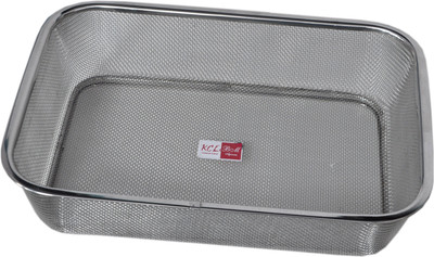 

KCL Fridgemate Stainless Steel Fruit & Vegetable Basket(Multicolor)