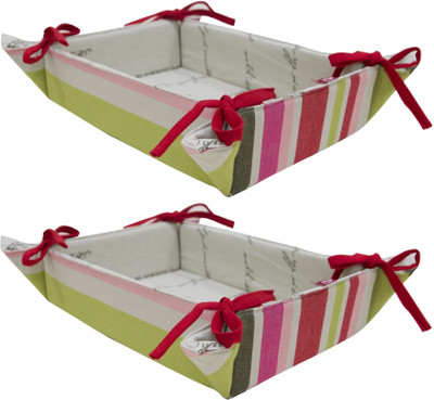 

Elan Fh50bb-20 Rainbow Cotton Fruit & Vegetable Basket(Pink, Red)