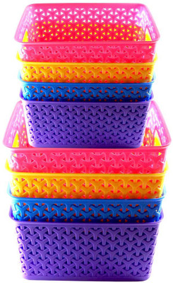 

Fair Food ROYAL BASKET Plastic Fruit & Vegetable Basket(Multicolor)