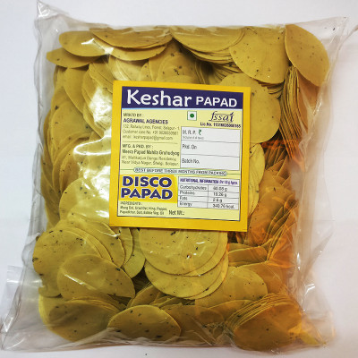 

Keshar Papad Premium Disco Papad 1 kg