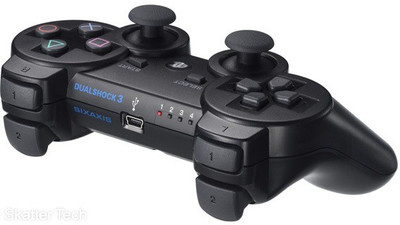 

Saturn Retail Black Wireless controller Dual sock, Gamepade(For PS3 )PS3-125820 Gamepad(Black, For PS3)
