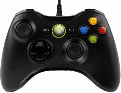 

Microsoft Wired Controller for Windows(Black, For Xbox 360)