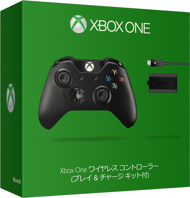 

Microsoft Xbox One Wireless Controller + Play and Charge Kit(Black, For Xbox One)
