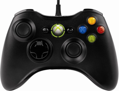 

Microvison WIRED CONTROLLER XBOX 360 Gamepad(Black, For Xbox 360)