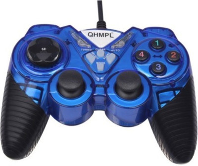 

QHMPL Dual Shock Quantum Gaming Pad Gamepad(Red, Blue, For PC)