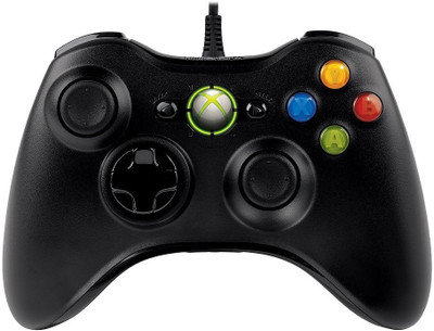 

Pinglo Xbox 360 Wired Gaming Controller MS-1606 Gamepad(Black, For Xbox 360)
