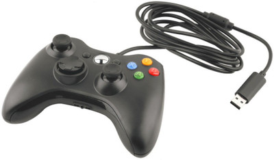 

Pinglo Xbox 360 Wired Gamepad001 (Black, For Xbox 360) Gamepad(Black, For Xbox 360)