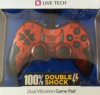 

LiveTech Lt Game With Vibration Gamepad(Red, For PC)