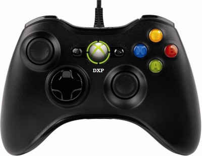 

DXP WIRED CONTROLLER FOR XBOX 360 Gamepad(Black, For Xbox 360)