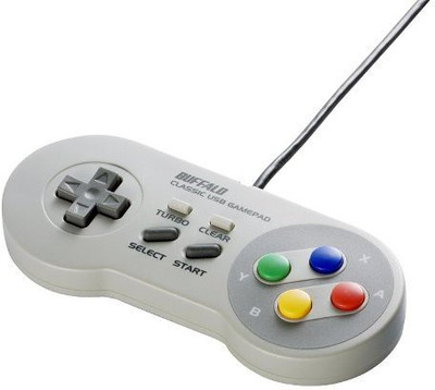 

Buffalo BSGP801GY Gamepad(White, For PC)
