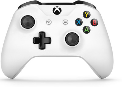 

Microsoft Wireless Controller Bt Wht Gamepad(White, For Xbox One)