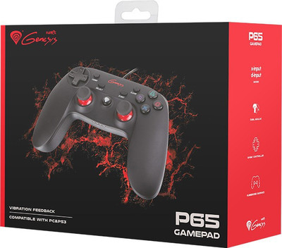 

Natec Genesis P65 Gamepad(Black, For PS3, PC)