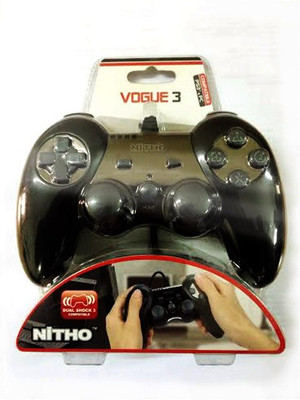

Nitho Vogue 3 Pad Wired Gamepad(Black, For PS3)