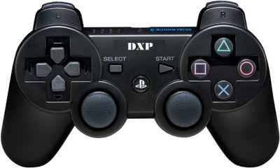 

DXP DUALSHOCK 3 Wireless Controller Gamepad(Black, For PS3)