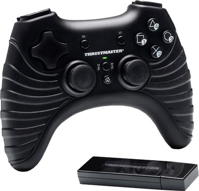 

Thrustmaster T-Wireless Black Gamepad(Black, For PC, PS3)