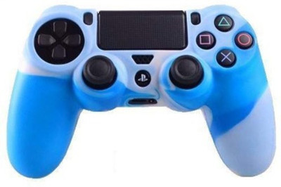 

Microware Controller Sleeve Skin Cover Gaming Accessory Kit(White, For PS4)